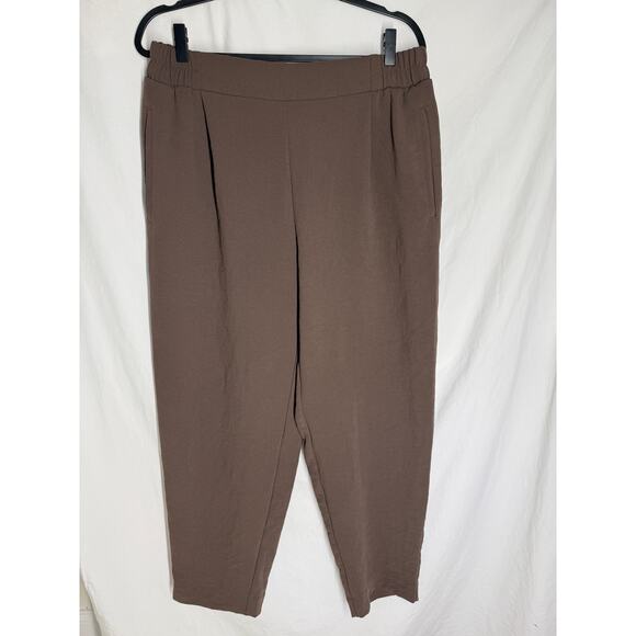 A New Day Women’s Brown Full-Length Pants Size L - Picture 1 of 5